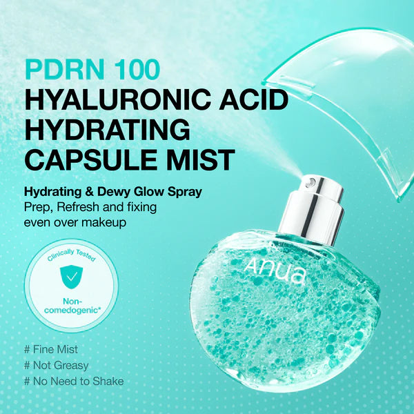Anua - PDRN Hyaluronic Acid Hydrating Capsule Mist